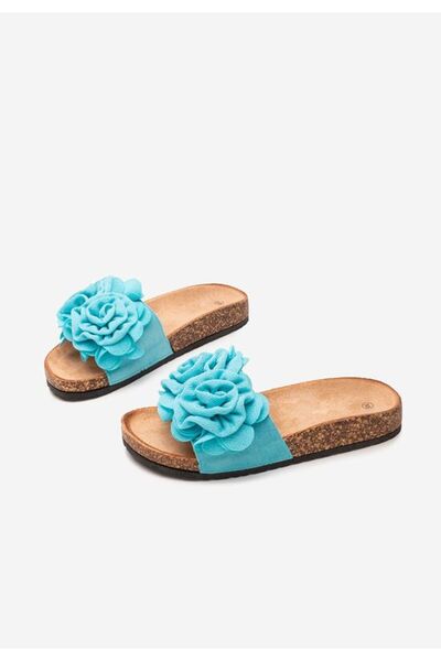 B T Shoes Papuci dama Marisha bleu