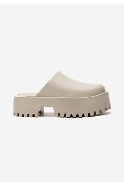 B T Shoes Women's platform clogs Ziora khaki