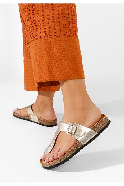 B T Shoes Papuci dama Rosanhi aurii