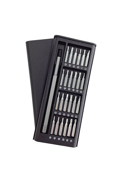 OEM Set Surubelnita 24 Capete, Negru, Cutie Glisanta