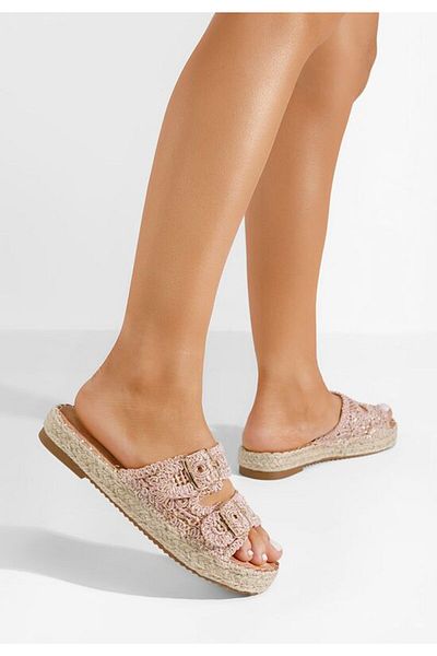 B T Shoes Pink Harley women's slippers