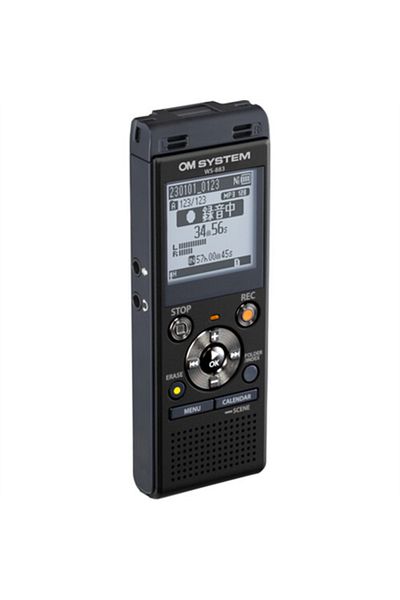 OLYMPUS LİFE Olympus | Cyfrowy dyktafon | WS-883 | Czarny | Odtwarzanie MP3