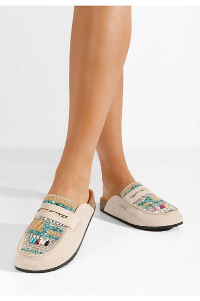 B T Shoes Saboti dama Marlie bej