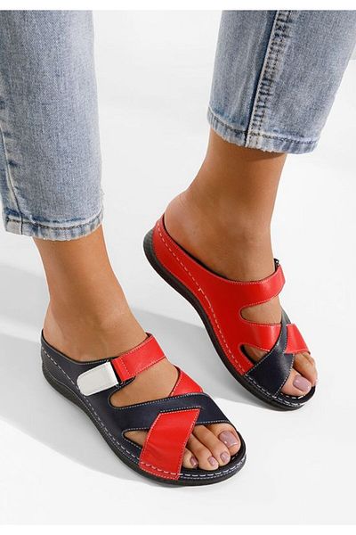 B T Shoes Tansa multi-colored orthopedic slippers