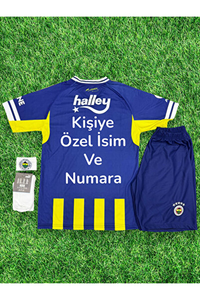 Quaxram Kişiye Özel Baskılı Fênêrbâhçê 25-26 Yeni Sezon Çocuk Futbol Forması ...