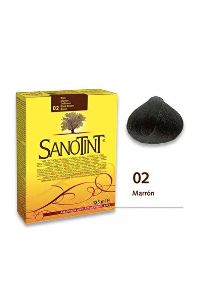 Sanotint 02أسود بني 125 مل