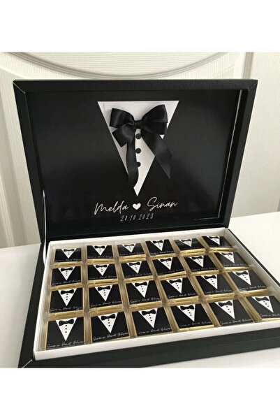 Yavuz Süs 48 li damat bohçası Çikolata kutusu