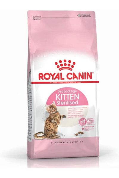 Royal Canin ROYALCANIN FELINE HEALTH NUTRITION KITTEN STERILISED 2 KG