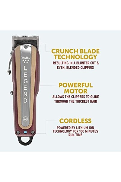Wahl 5 Star Cordless Legend, Professional Hair Clippers, Pro Haircutting Kit