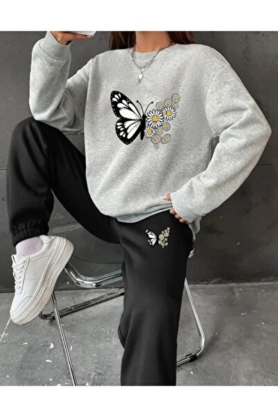 Gutsy Women/Girl's Winter Zero-Collar Tracksuit Set