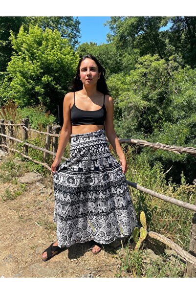 Bohoyasam Bohem Nepal Etek, Bağlamalı Etek, Uzun Etek, Salaş Etek, Etnik Etek...