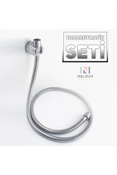 Nalbur Bakkal Mafsallı Taharetmatik Spiral Hortumlu