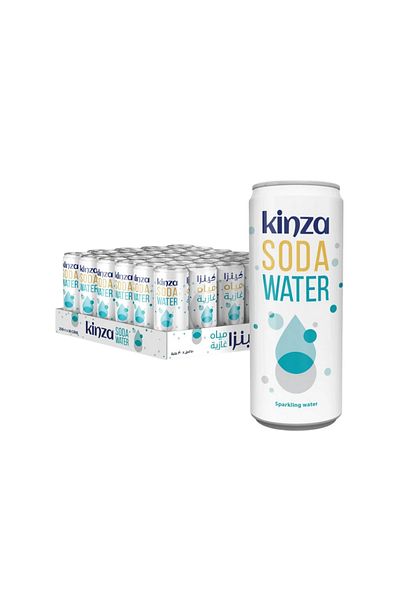 Kinza Soda Water 250ml 30 Packs in Carton