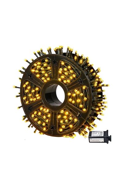 OEM Christmas Installation, Length 100 m, 8 Light Effects, Protection, For Indoor/Outdoor, Warm White
