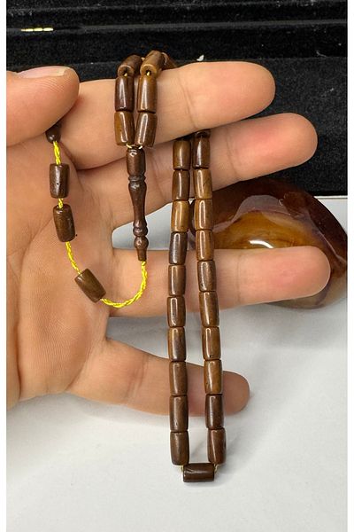 İskenderun Tesbihcilik Cutting Model Cinnamon Kuka Prayer Beads