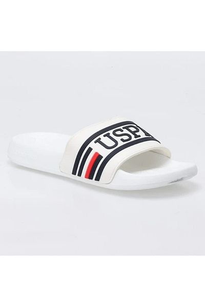 U.S. Polo Assn. U.S. Polo Assn. 5M,Rony 5Fx Men's Slippers White