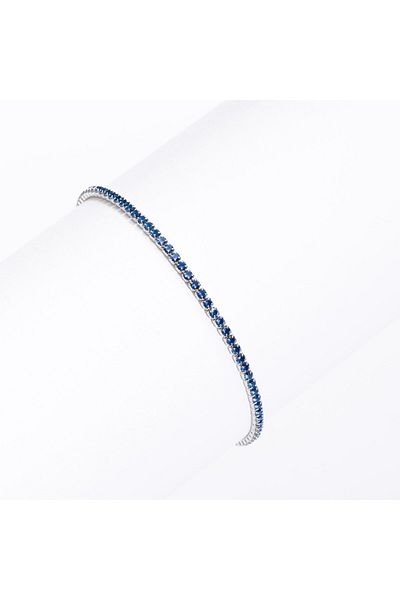 ElectraStore 925 SILVER Adjustable Tennis Bracelet