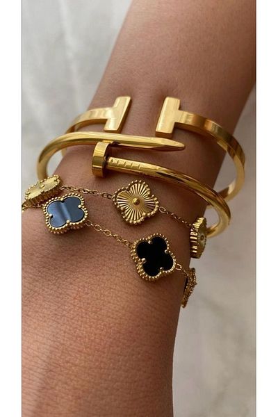ElectraStore Set of 3 Marygold Bracelets