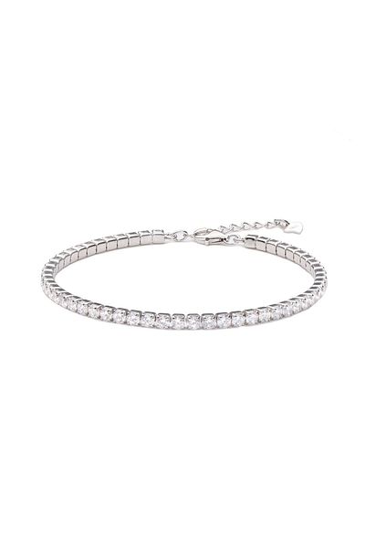ElectraStore Spectacular 925 SILVER Tennis Bracelet