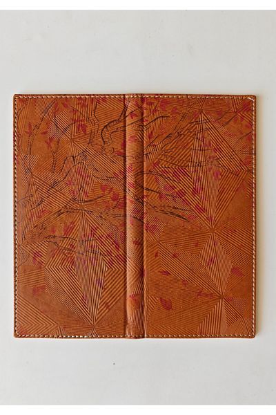 ankara menü Thermo Leather Account Desk Mat 21.5X11 cm – Special Patterned