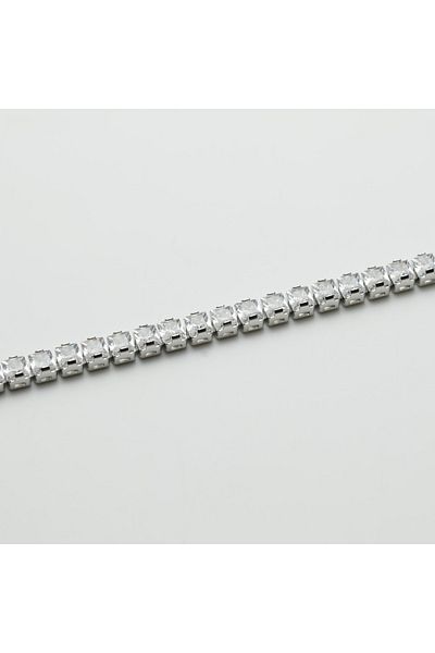 ElectraStore Unisex Tennis Bracelet With Sparkling Stones