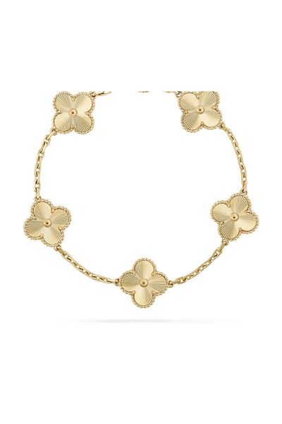 ElectraStore Luxury Gold Bracelet Set