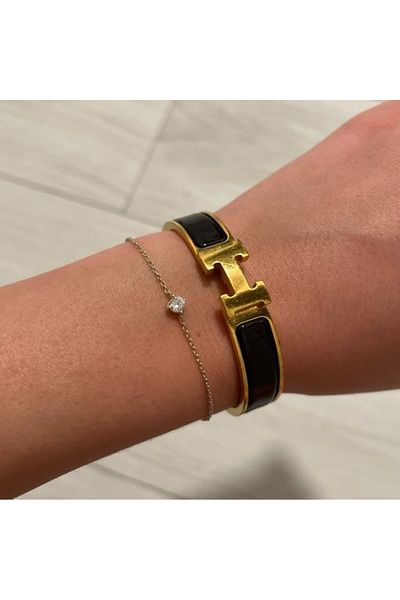 ElectraStore Black Hermina Bracelet