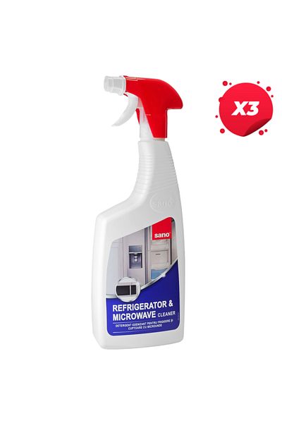 Sano X3 - DETERGENT FRIGIDER CUPTOR MICROUNDE SPRAY 750ML