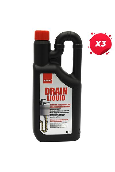 Sano X3 - DRAIN PIPE UNCLOGGING SOLUTION 1L