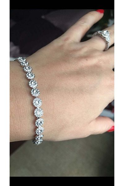 ElectraStore Angelic Tennis Bracelet With Sparkling Stones