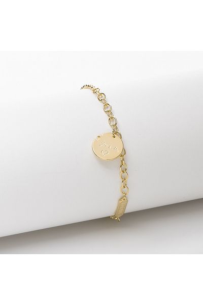 ElectraStore Gold YOU&ME Bracelet