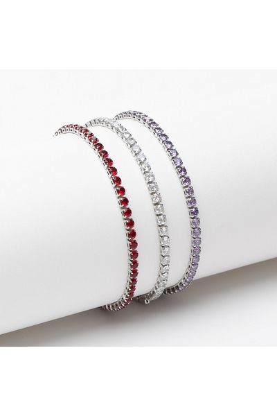 ElectraStore Set of 3 Tennis Bracelets Lola