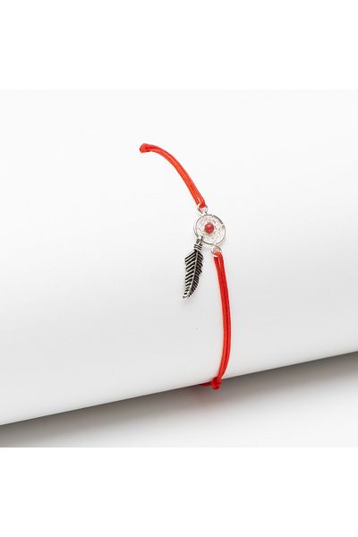 ElectraStore Handmade Silver Dream Catcher Bracelet