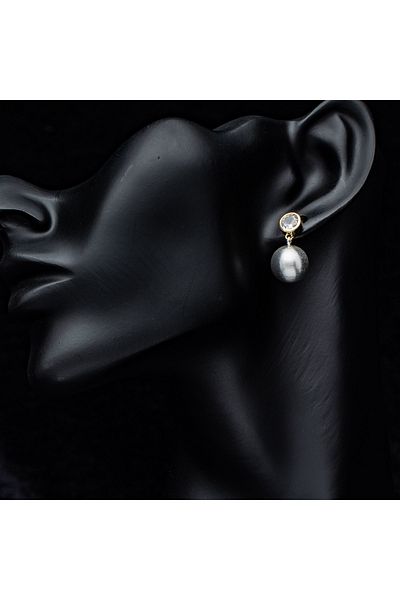 ElectraStore Julie Gold Plated Earrings