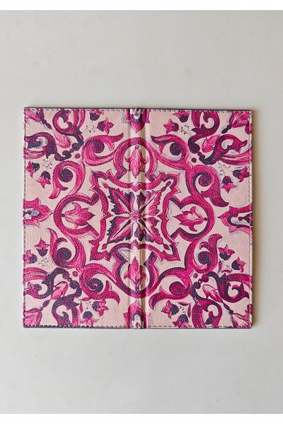 ankara menü Thermo Leather Account Desk Mat 21.5X11 cm – Special Patterned