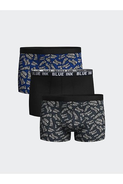 LC Waikiki Standard Mold Cotton Flexible Men's Boxer 3-Pack (S5)