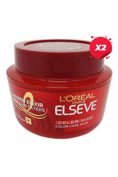 L'oreal X2 - LOREAL ELSEVE MASCA PAR 300ML COLOR VIVE