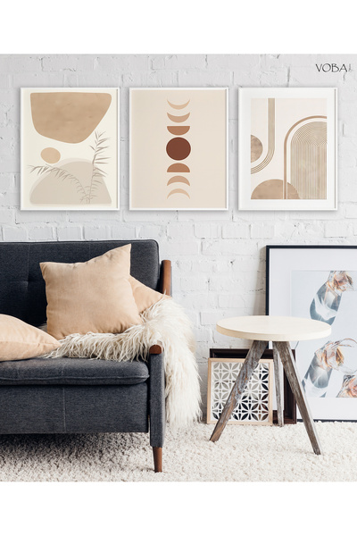 VOBA STORE 3 PARÇA BOHEM MDF TABLO