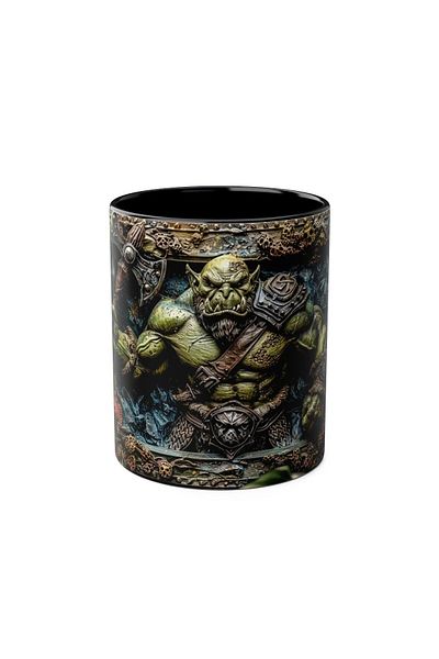 DUBLEMETRE Warrior Themed Printed Mug