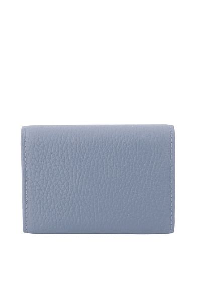 Grande Genuine Leather Card Holder Ice Blue 846