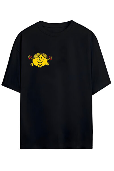 MAGORS إيموجي أصفر - تي شيرت كبير الحجم