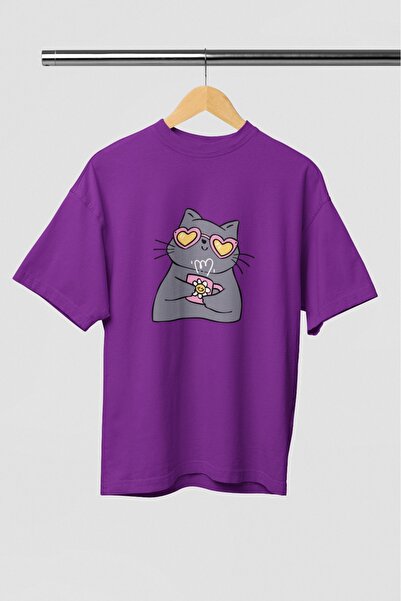 ArtYus ΑΝΔΡΙΚΟ/ΓΥΝΑΙΚΕΙΟ T-SHIRT CAT9 με στάμπα με στρογγυλή λαιμόκοψη και κο...