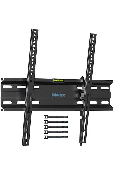 BONTEC TV wall mount, Bontec, 23-60 inch (58-152cm), adjustable, steel, 45 kg max, black