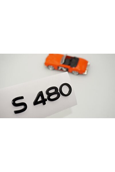 DK Tuning S480 Maybach Trunk Black Abs Lettering Logo Emblem