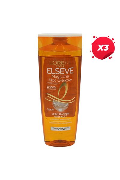 L'oreal X3 - LOREAL ELSEVE (ELVIVE) SHAMPOO 400ML COCONUT OIL