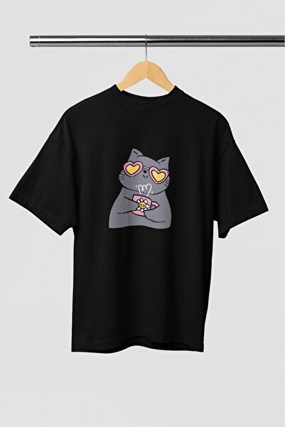 ArtYus ΑΝΔΡΙΚΟ/ΓΥΝΑΙΚΕΙΟ T-SHIRT CAT9 με στάμπα με στρογγυλή λαιμόκοψη και κο...