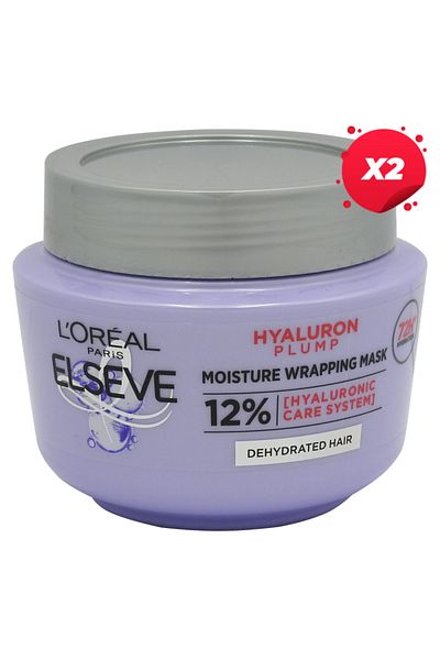 L'oreal X2 - LOREAL ELSEVE MASCA PAR 300ML HYALURON PLUMP