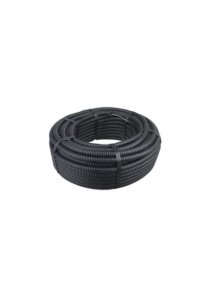 ve Flexible Copex HF tube, with pull wire, resistance 750N, diameter 25 mm, length 50m, black