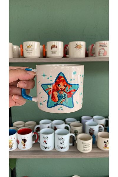 GünayStore Winx Club Bloom Printed Tea Coffee Cup Mug