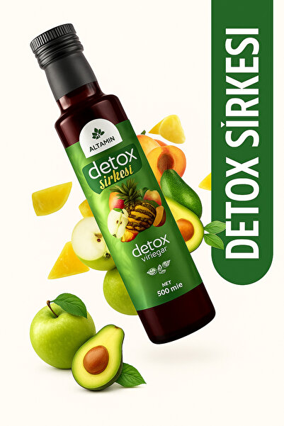 sultanbahçe Alftamin Detoks Sirkesi 500 ml | Elma & Ananas Sirkesi, Sandaloz,...
